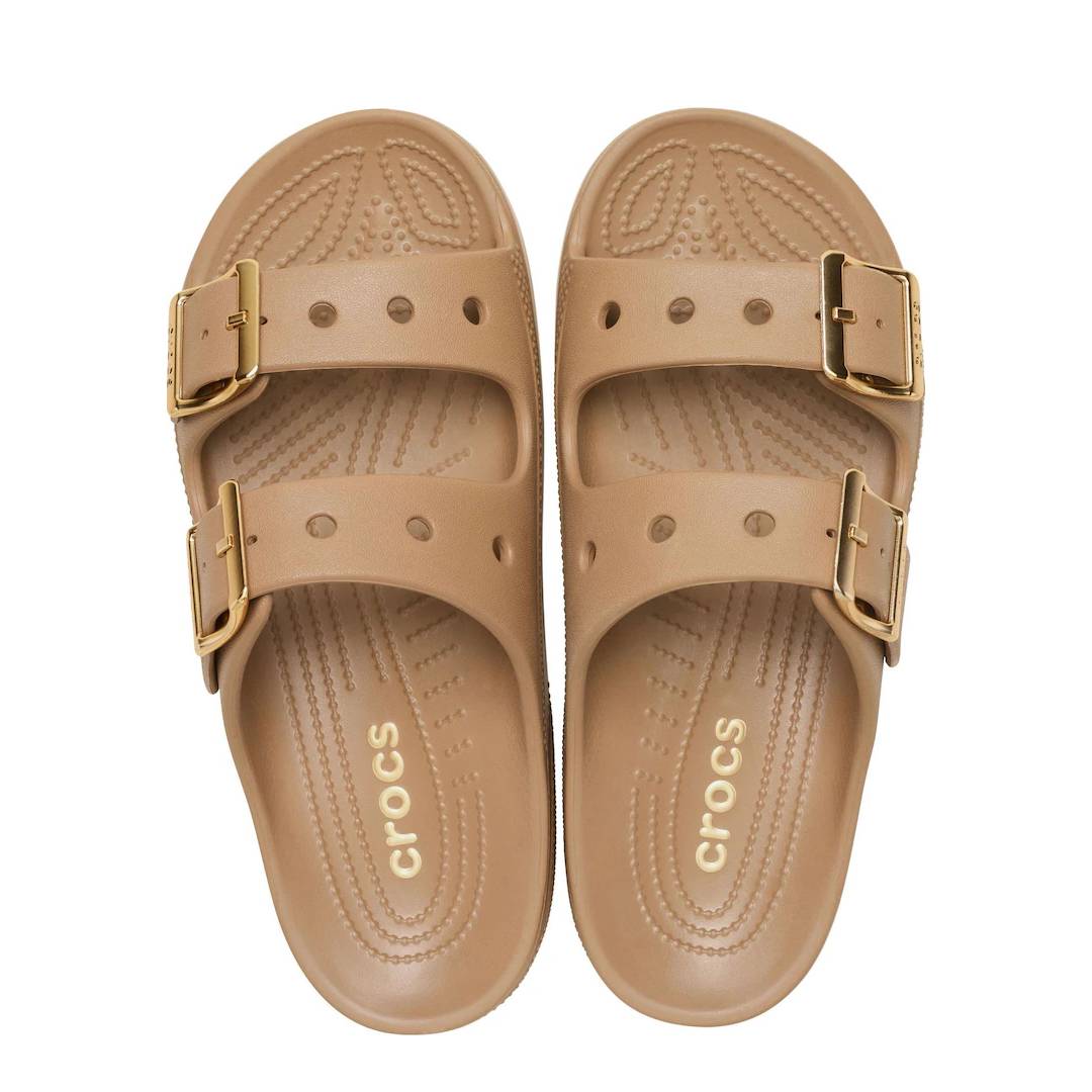 Crocs Metallic Buckle Saturday Sandal